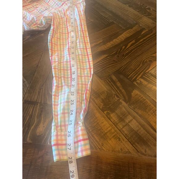 Aura Wrangler Pearl Snap Button Up Girls Medium Colorful Cowgirl Feminine Y2K - Picture 7 of 10